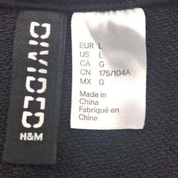 Divided Black Embroidered Rose Crop Top … - Picture 6 of 7